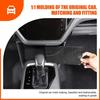 Carbon fiber Center storage slot mat Trim sticker For Subaru Crosstrek 2024+