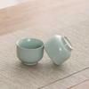 Chinese Dragon Celadon 12-Piece Tea Set