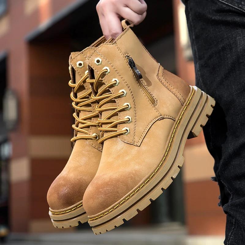 Модная кожаная обувь Повседневные кроссовки Мокасины Повседневная обувь Ботильоны — фото 3