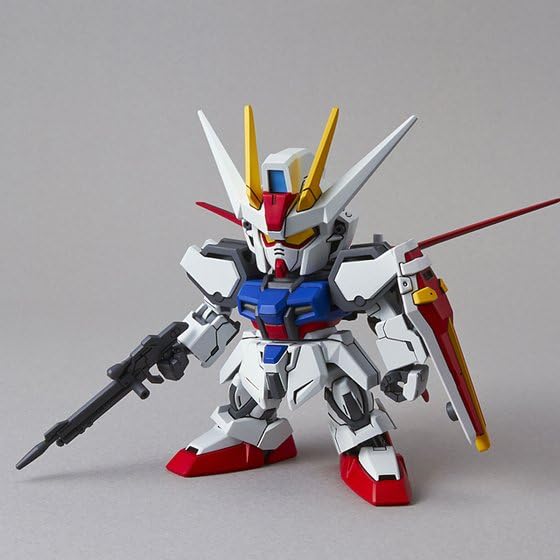 BANDAI SPIRITS SD Gundam EX Standard Aile Strike Gundam Plastic Model
