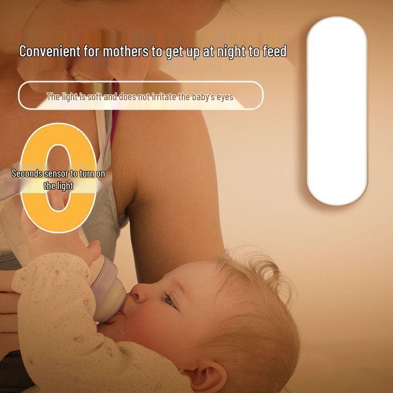 Intelligent Automatic Night Light - Super Bright for Toilet, Corridor, Dormitory, Household - Human Motion Sensor, Plug-in