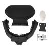 Motorcycle Rear Passenger Backrest Aluminum Alloy Rear Seat Backrest Cushion Pad with Bracket for Xmax300 2023 2024
