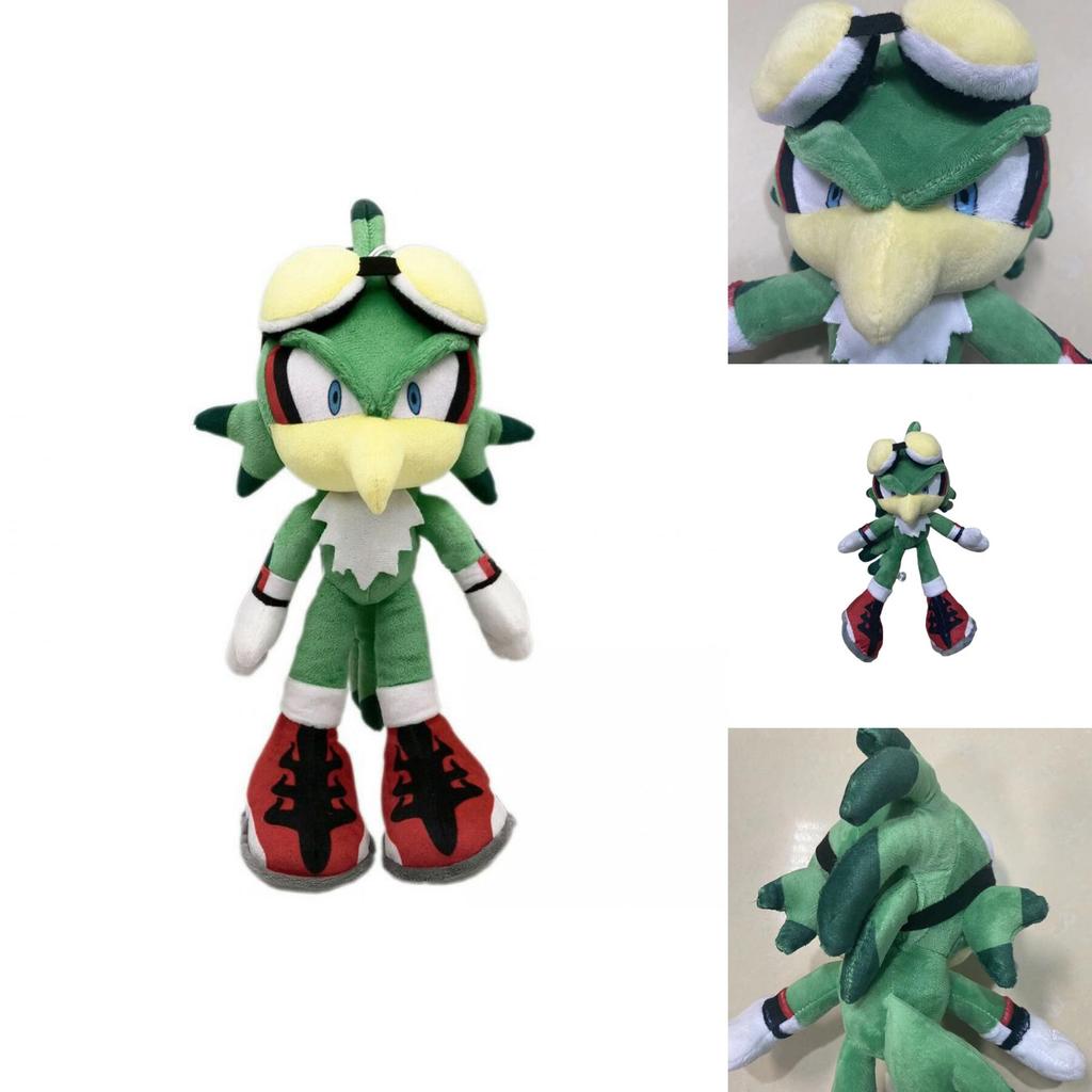 Sonic Jet Jastřáb Zelený Ježek Plyšové Panenky 30cm Kawaii Měkká Hračka Pro Dětské Dárky