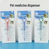 Dual-Head Pet Medicine Syringe Feeder for Wet & Dry Use