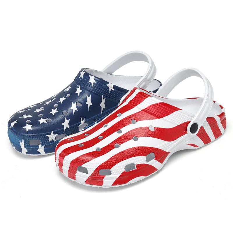 Men's XL Two-Way Summer Beach Sandals - Fashionable Outdoor Crocs