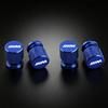 4Pcs Aluminum Car Wheel Tire Valve Caps Tyre Rim Stem Covers Airdust Waterproof For BMW M Performance Logo 1 3 5 Series X1 X3 X5 CD0
