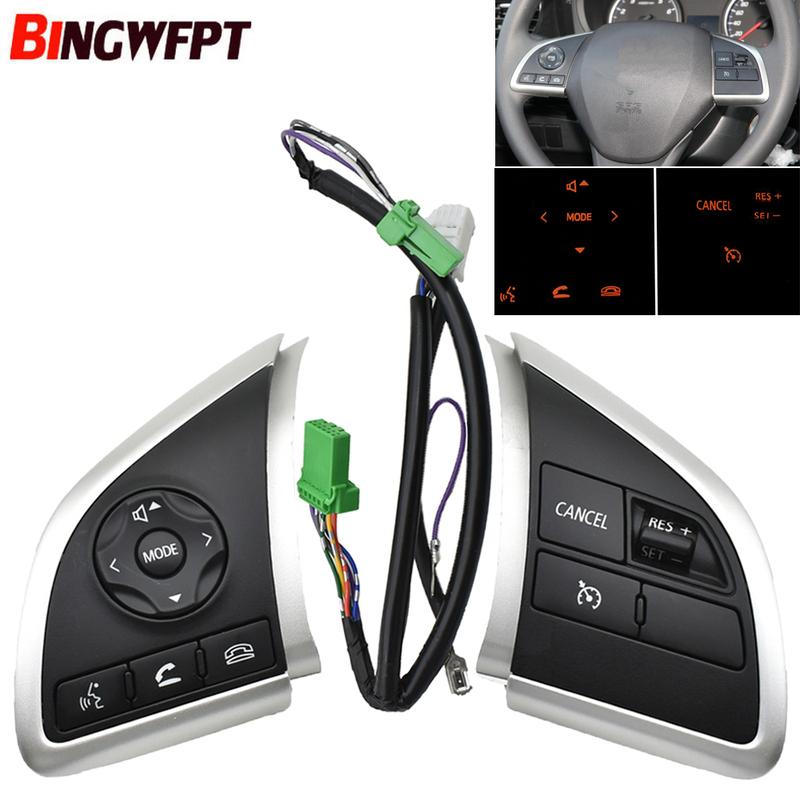 Audio Radio Cruise Control Switch Steering Wheel Button For Mitsubishi Mirage ASX 2013 2014 2015 2016 2017 2018