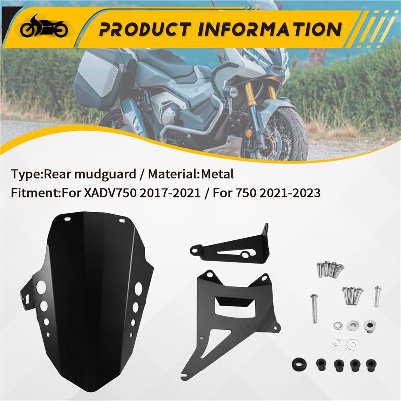 Motorcycle Rear Mudguard Wheel Hugger Splash Guard For Forza 750 HONDA XADV750 X-ADV 750 Replacement Parts