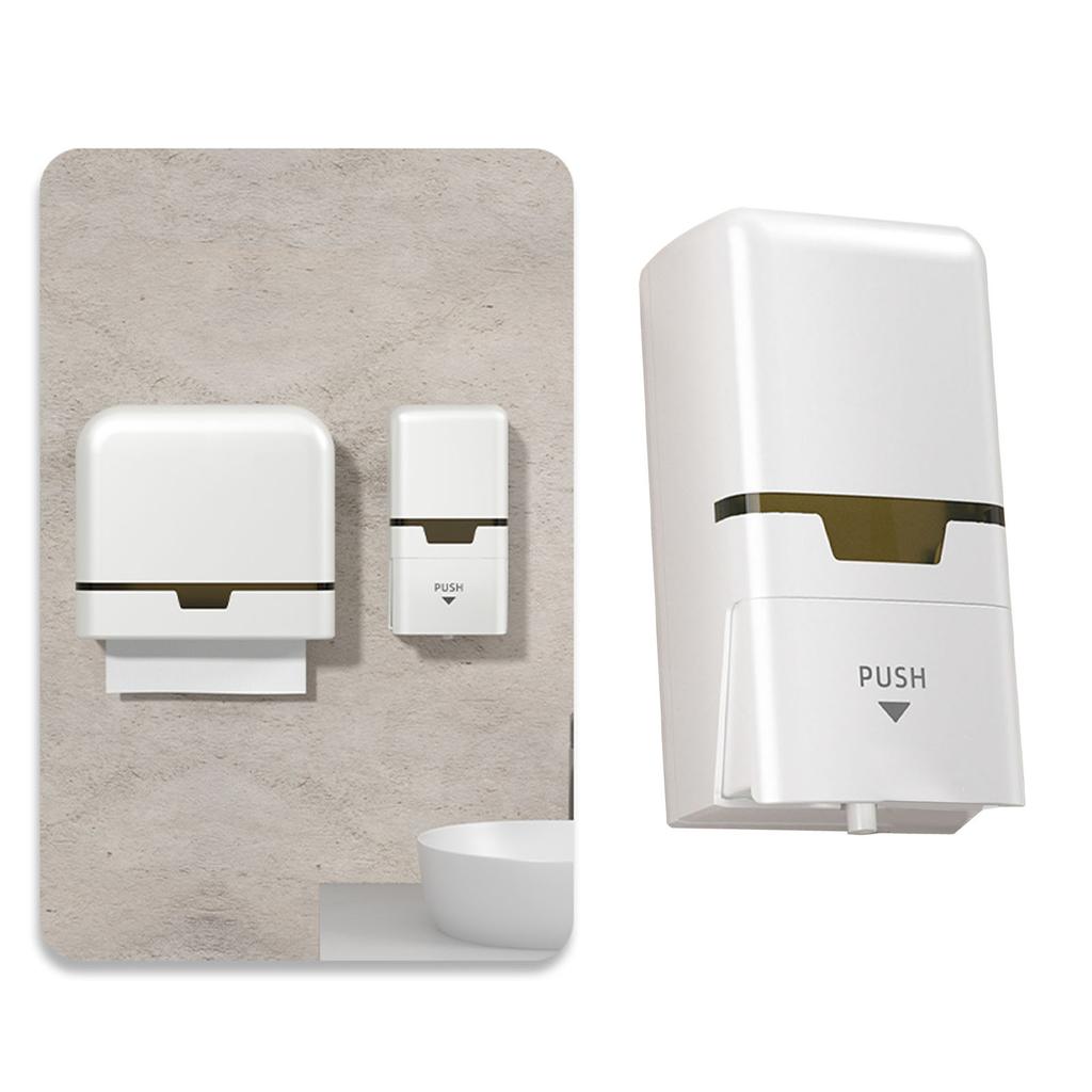 Manual Soap Dispenser 800ml Kitchen Bathroom Wall Mounted Commercial Liquid Soap Dispenser for Hotel Restaurant Large Push Button