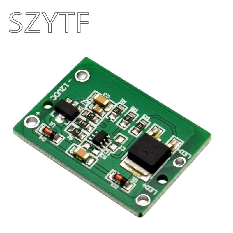 1-20PCS 12V Capacitive Touch Switch Sensor Module Push Button Touching Key Module Jog Latch With Relay DC 6-20V 3A TTP223
