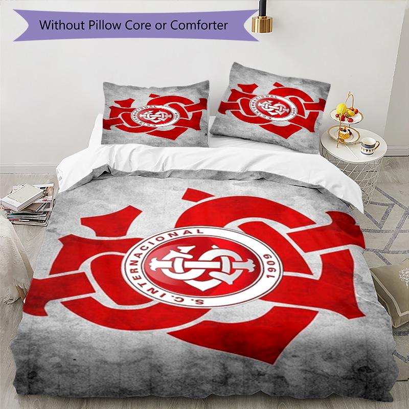 SC Internacional1 Printed Pattern Duvet Cover Set – includes 1 duvet cover and 2 matching pillowcases Bedroom decor Christmas gifts