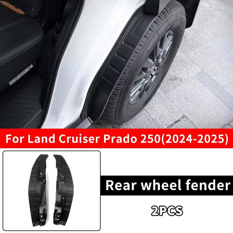 

Брызговики щиток для 2024 2025 Toyota Land Cruiser 250 Prado LC250 Внешние аксессуары Брызговики Крыло чёрный
