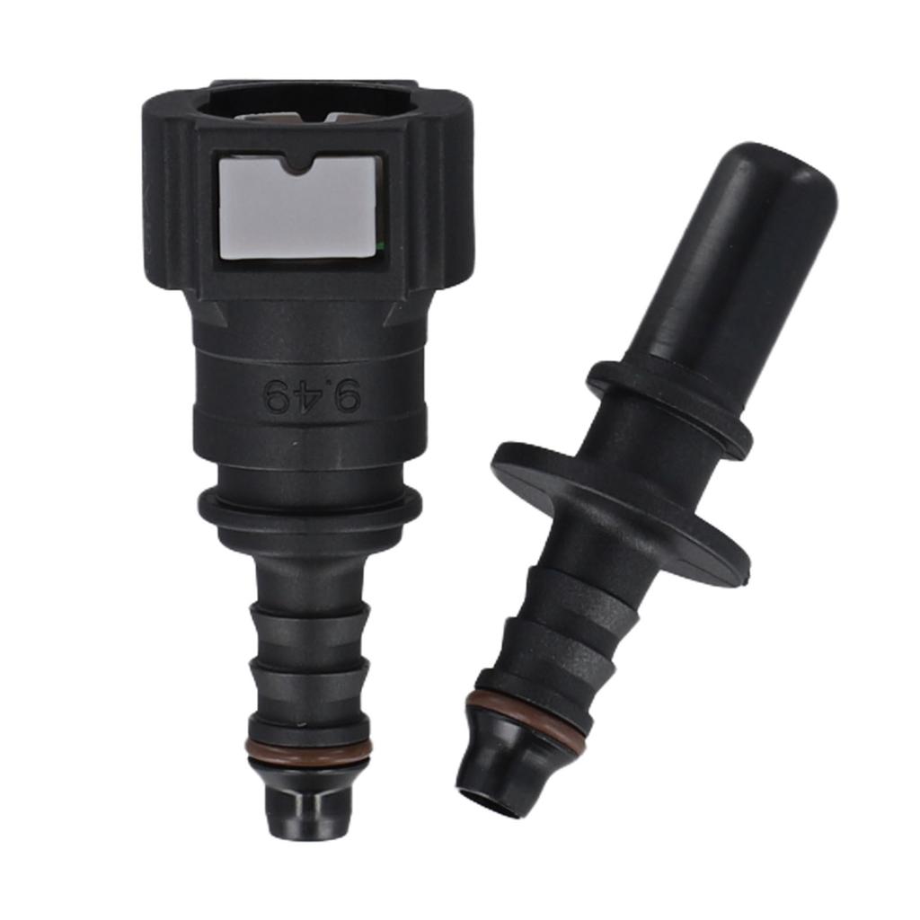 Szybkozłączka przewodu paliwowego do gumowych węży o średnicy wewnętrznej 8 mm i nylonowych rurek 6,35 mm