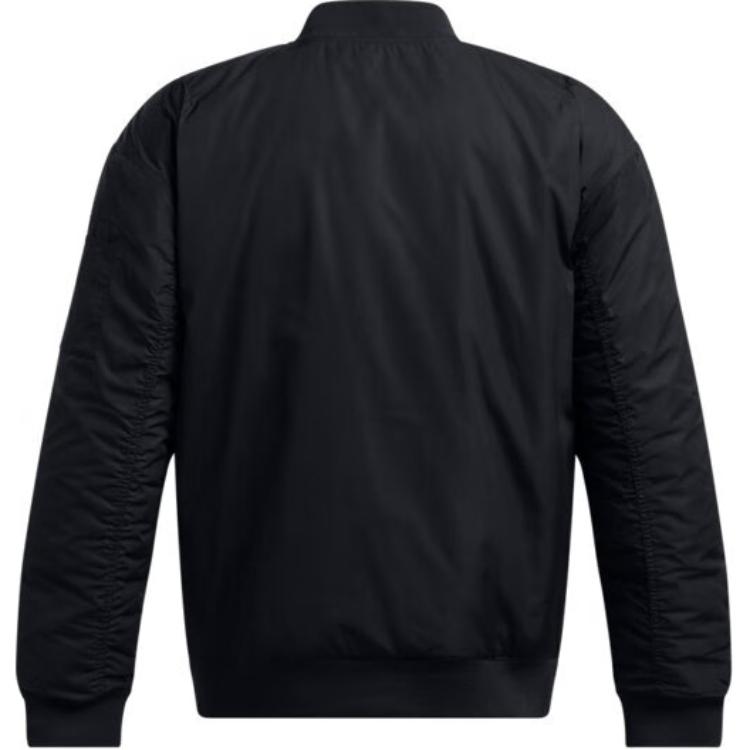 Under Armour Project Rock Woven Training Zip Jacket Men Jackets Black 1387085-001