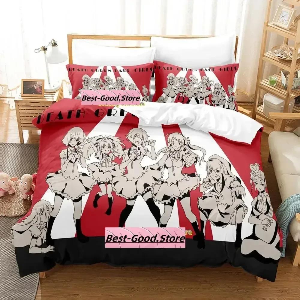 Zombie Lplus Saga Beding Set Single Twin Ful Quen King-Sized Dimensionsd Dimensions Bed Linen Set Adult People Kid Bedrom Duvetcover Sets Anime parure