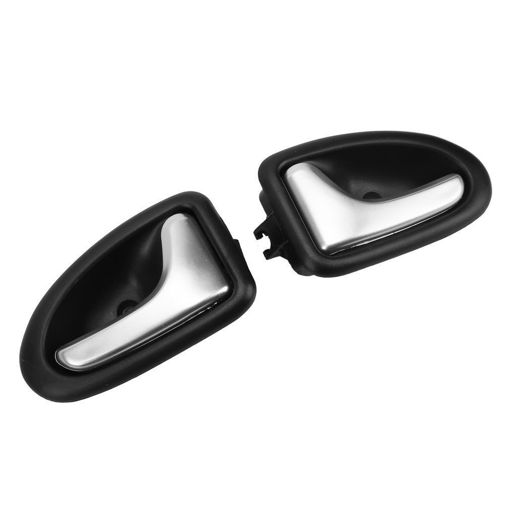 2PCS Car Interior Door Handle Matte Silver 7700353282 Replacement for Master 1998‑2007