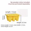 Reusable Ice Cream Popsicle Mold Creative Design Wood Stick Homemade Ice Box Easy Release DIY Popsicle Mold Cube Tray