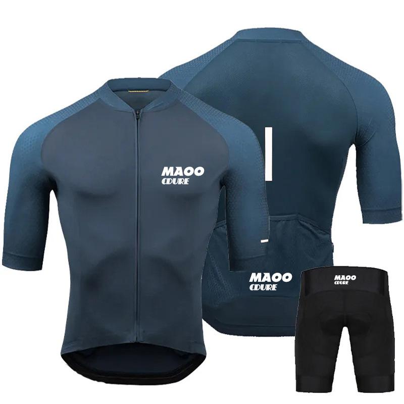 Radbekleidung, Rennräder, Fahrrad-Ausrüstungssets, Radsport-Overalls, Enganliegende Version, Kurzarm-Oberteile, Kostenloser Versand.