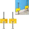 10pcs Manual Tile Locator Wall Tiles,Regulator Height Adjustment Positioner Leveler,Ceramic Fine Thread Rising Construction Tool