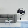 Elegant And Bird Wall Art with Minimalist Decorative Clock for Restroom Bedroom Living Room