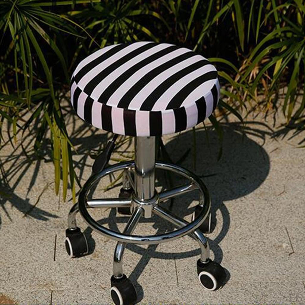 1 Swivel Bar Stool Cover Elastic Skirt Sleeve For Seat Decor