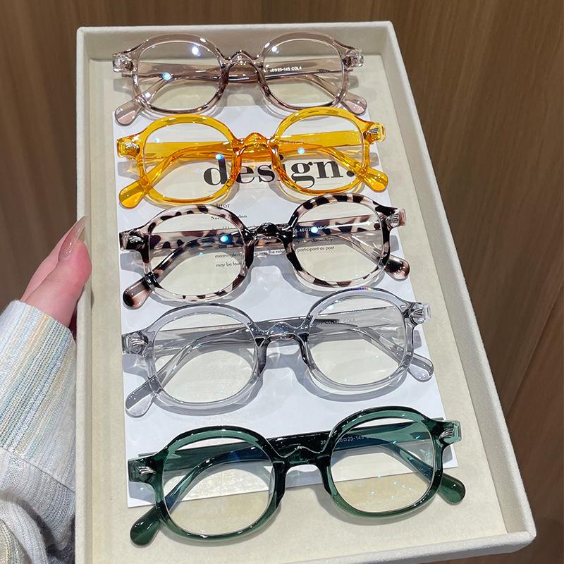 Round Rim Sunglasses Men Vintage Candy Color Outdoor Casual Shades Women New Retro Brand Design Cute Gradient Sun Glasses