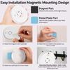 1/3/6pcs Wireless Dimmable LED Night Light for Under Cabinet Lighting, 3 Color Temps Rechargeable Closet Lamp for Wardrobe Stair