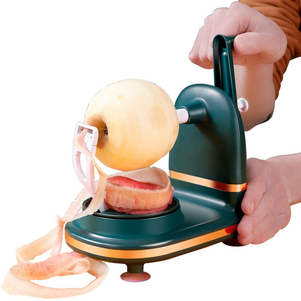 Rotating Hand Crank Fruit Peeler Maunal Automatic Peeler Safe Peeling Machine Pear