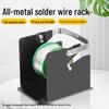 All-Metal Soldering Iron Holder with Thickened Tin Wire Rack and Handle