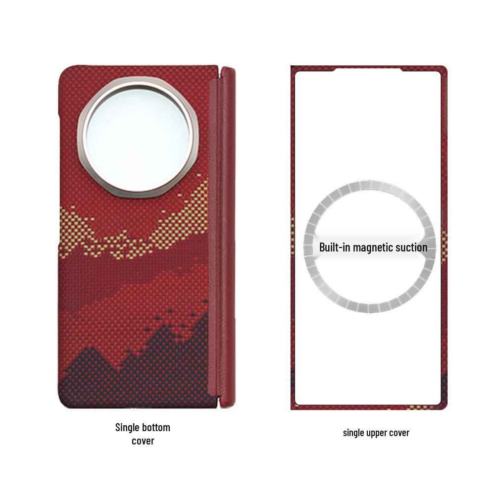Honor MagicV5 Kevlar-Carbon Fiber Slim Anti-Fingerprint Phone Case
