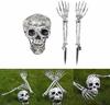 Halloween Decorations Simulation Hand Bone Skeleton Courtyard Ground Insertion Ghost Hand Bone Ghost Festival Decoration Props