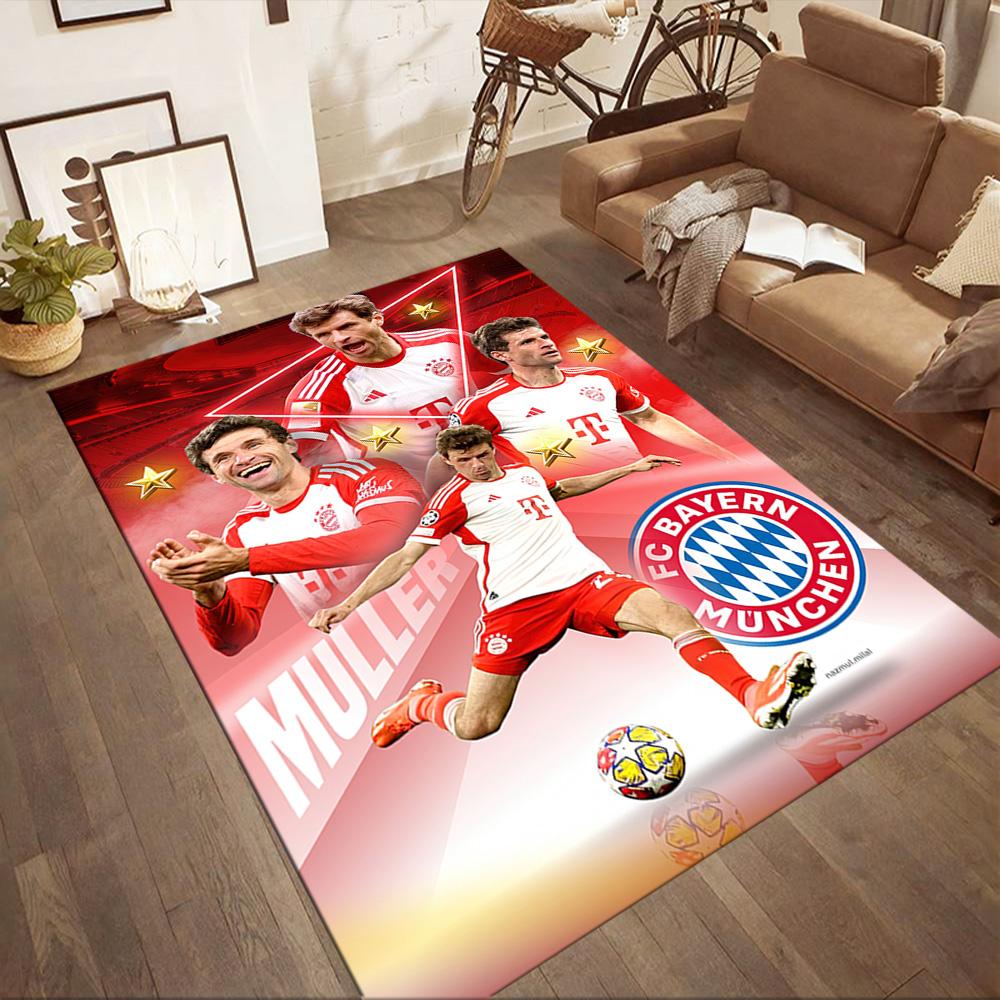 Bayern Munich Carpet Design for Hallway Dormitory Foyer Kitchen Anti-slip Rug Anime Office Decor Perfect Birthday/Christmas Gift Idea