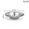 Stainless Steel Sink Filter Mesh Shower Floor Drain Hair Catcher Stopper Food Slag Drainer for Kitchen Bathroom Accessories