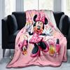 1pc Minnie Printing Blanket - Soft, All-Season Throw for Office Blanket, Car, Travel