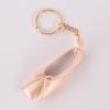Mini Ballet Dance Shoes Keychain Ornament - Handmade Pointe Shoes Bag Pendant Accessories