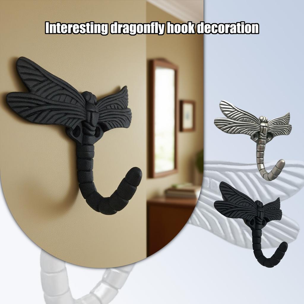Hook Door Back Wall Clothes Hanger Black Wall Clothes Hook Single Entrance Living Room Wardrobe Clothing Coat Hook