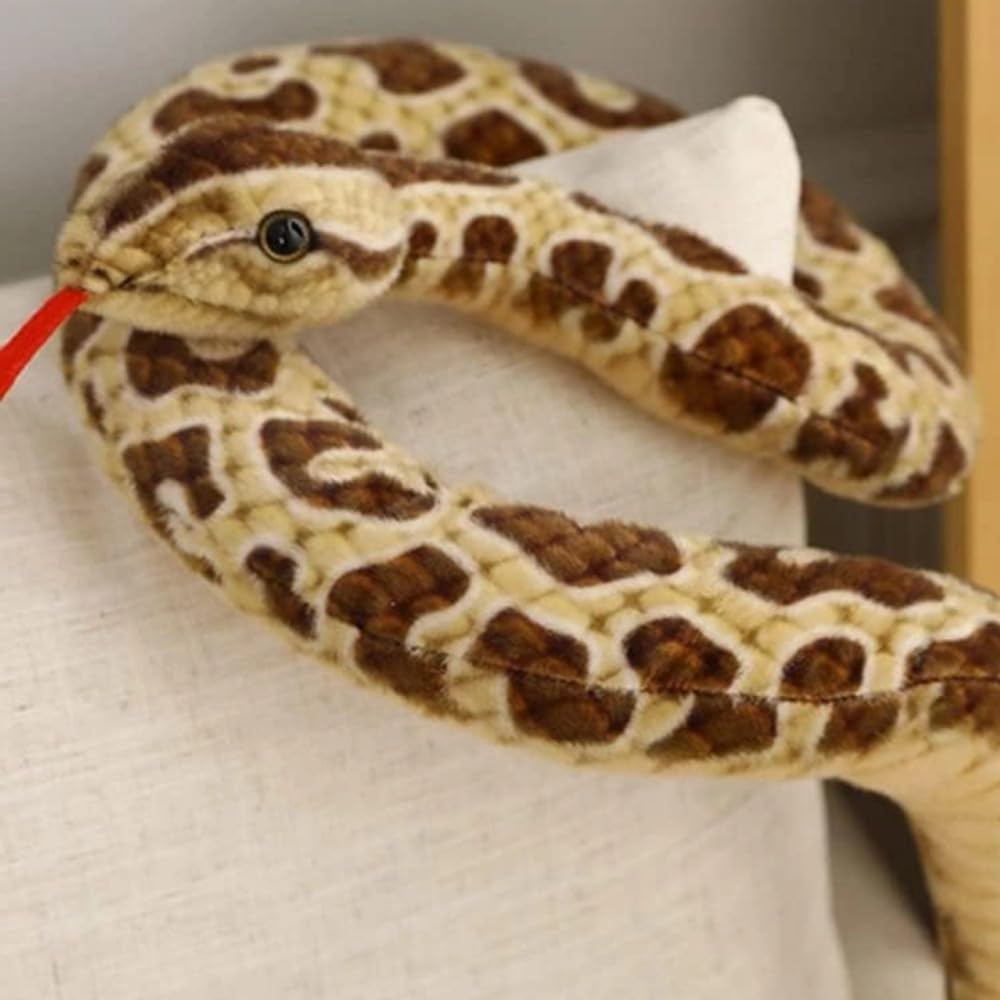 Itisyou Snake Plush Large Stuffed Plush Large Snake Cute 200cm Toy, Animal, Toy, Cushion, Animal, Fluffy, Soft,