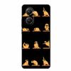 Black Silicone Case For Xiaomi Poco X7 Pro M7 4G Plus Case Cartoon Soft TPU Back Cover For Poco C71 Redmi A5 4G Phone Case C 71