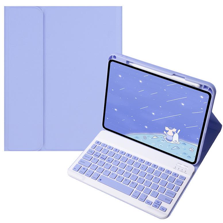 Compatible Bluetooth Keyboard Case for 2025 iPad11 A16, 10th Gen 10.9" with Pen Slot and Backlit Touchpad