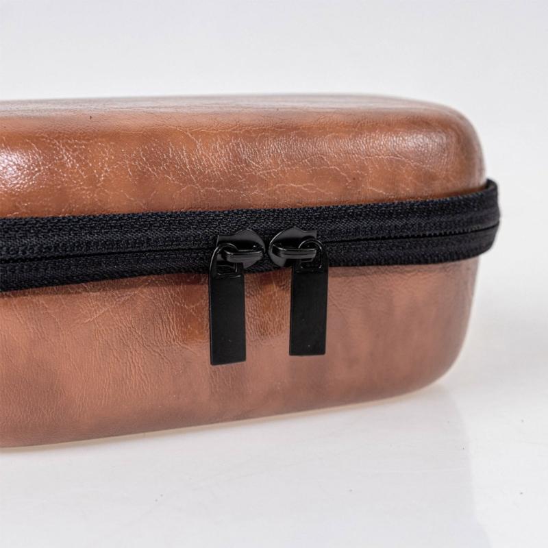 Spacious Protective Case Waterproof Shockproof EVA Case with Double Zipper & Meshing Pocket Easy To Carry for XREAL