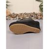 10cm Peep-Toe Wedge Platform Sandals – Large-Size High-Heel Summer Slippers, Roman Style New Waterproof Platform Sandals