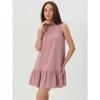 Fashionable Sleeveless Dress Loose-fitting Short Summer Style Elegant A-line Skirt