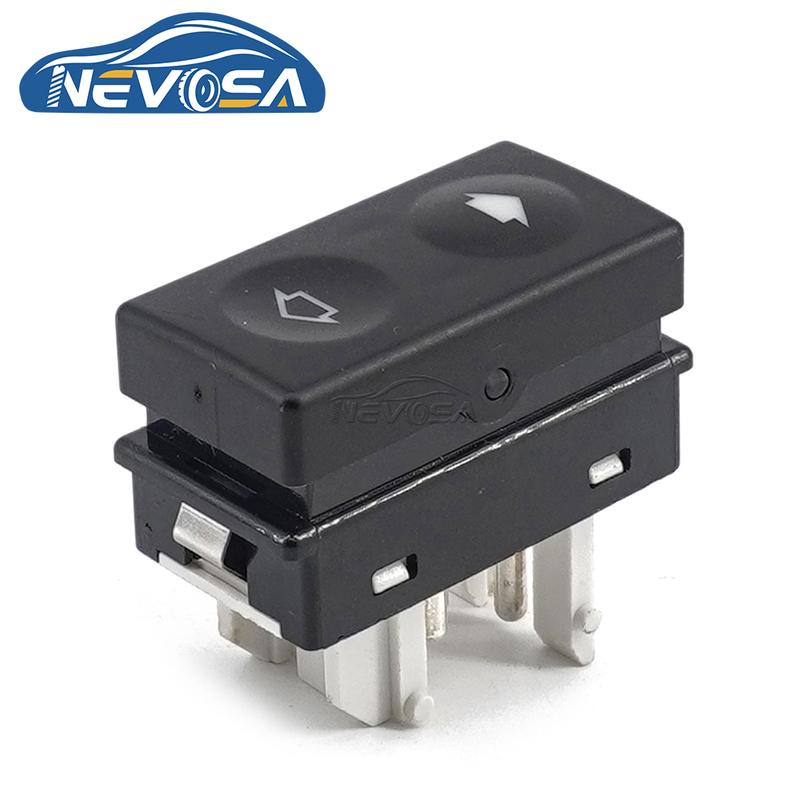 NEVOSA 61311387916 61311393361 61318365300 61311387387 For BMW E36 318I 325I Z3 318ti 325is Power Window Switch Single Button