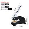 Custom Steel Embossing Pliers for Wedding Logo/Name & Pattern – Raised or Recessed Design Sticker.