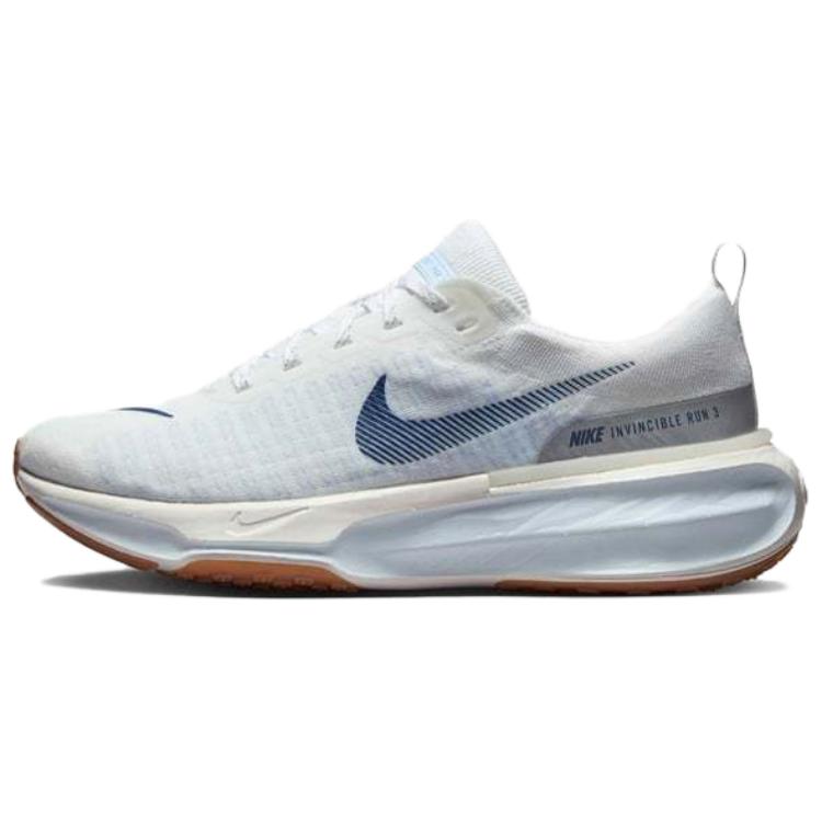 Nike ZoomX Invincible Run 3 White Blue Tint Sail Blue Void Sneakers Casual DR2615-107