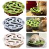 Pet Cat Puzzle Maze Holes Toys Felt Box With Bell Ball Kitten Playing Toys Interactive Funny Cat Supplies