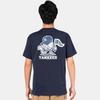 New Era MLB Logo Embroidered Round Neck Summer American Short Sleeve T-Shirt Unisex Tops Navy-Blue 14326577