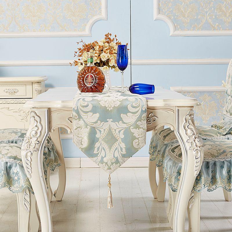 

Европейский роскошный сельский стиль, чайный столик, флаг, вышитая хлопковая и льняная скатерть для ТВ, дорожка для столов 32*160cm