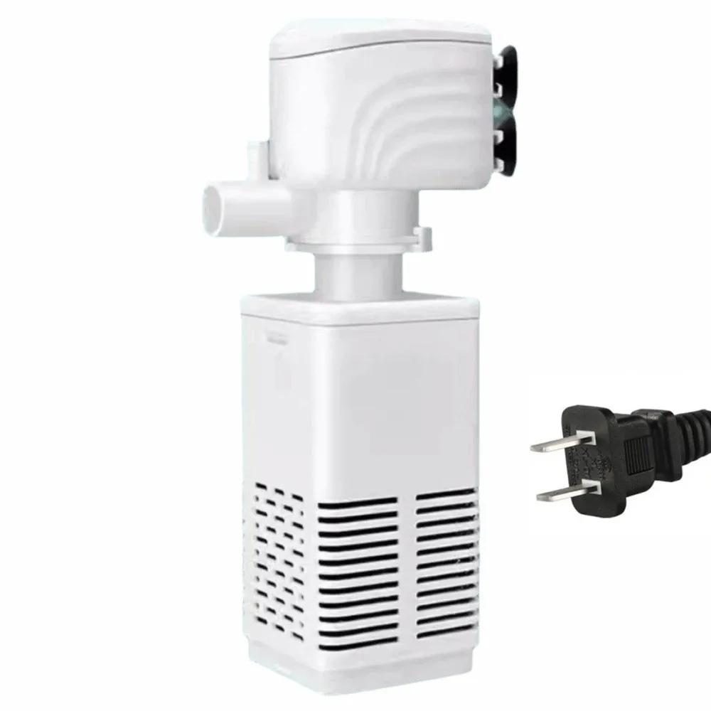 

3 in 1 Aquarium Filter Pump Energy Efficient Adjustable Flow Water Filter Pump Plastic Silent Operation