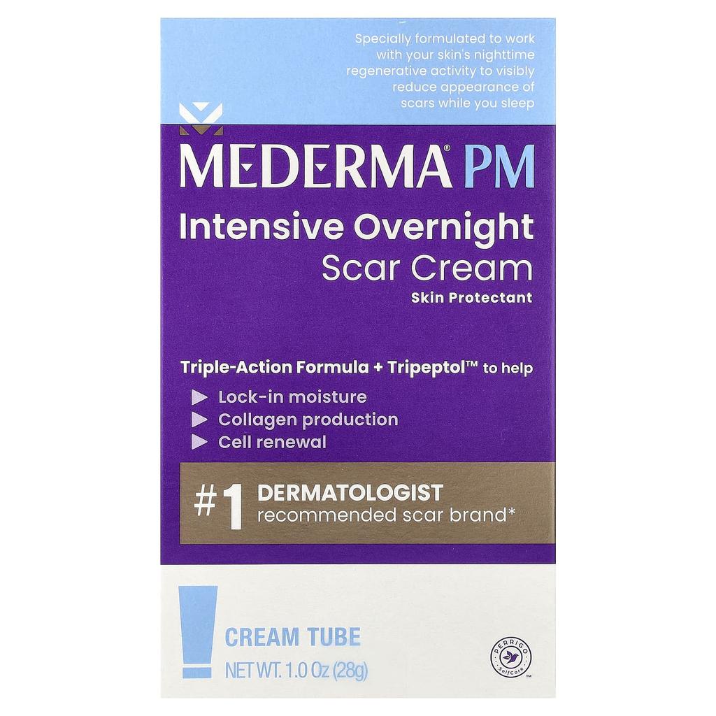 Mederma, PM Intensive Overnight Scar Cream, 28g (1oz)